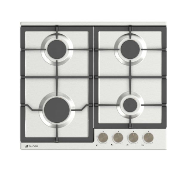 გაზქურის ზედაპირი Alneo 6064 INOX (01551)