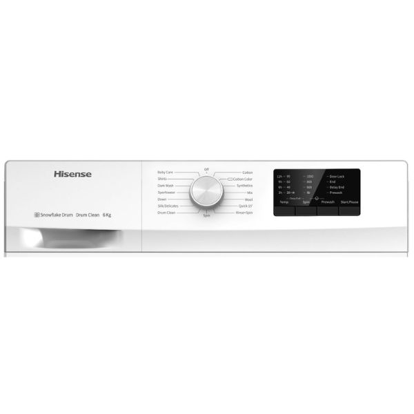 სარეცხი მანქანა 6კგ Hisense WFVC6010 - Image 4