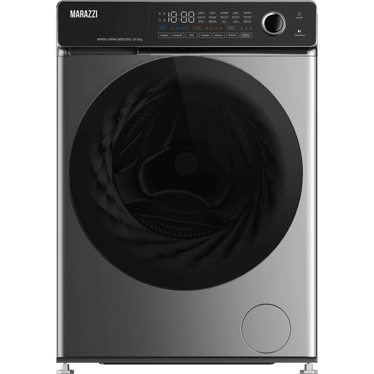 სარეცხის მანქანა 10კგ MARAZZI WMDD-1004FL80(S/DG)