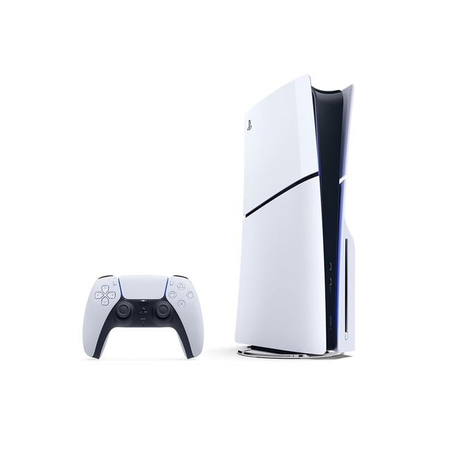 PlayStation 5 Slim Disc Version - White/D ფლეისთეიშენი