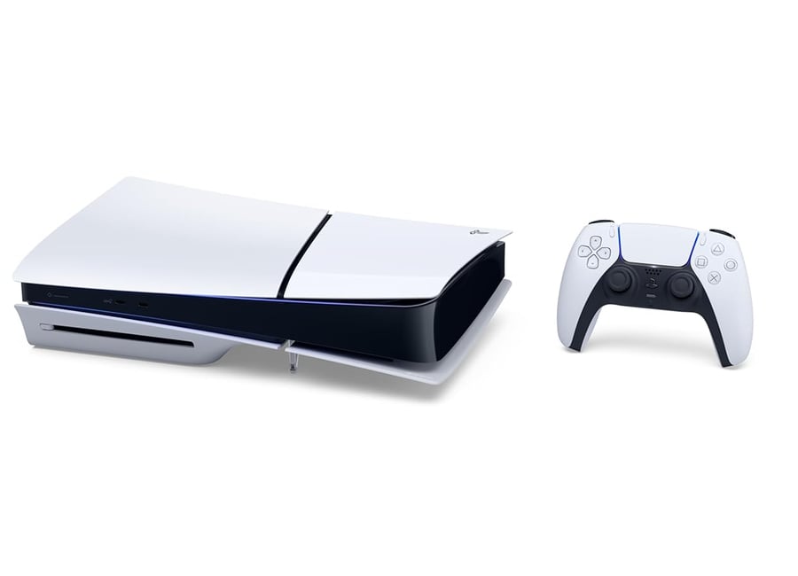 PlayStation 5 Slim Disc Version - White/D ფლეისთეიშენი - Image 3