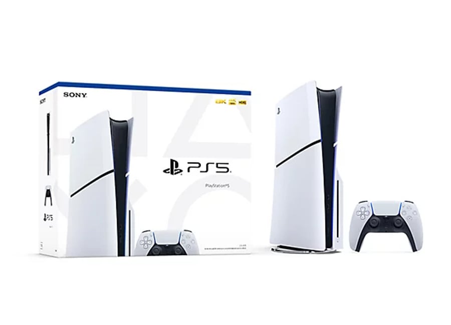 PlayStation 5 Slim Disc Version - White/D ფლეისთეიშენი - Image 4