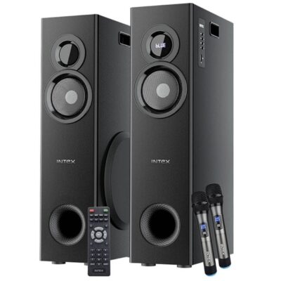 დინამიკი INTEX TW-11803 FMUB მიკროფონი საჩუქრა