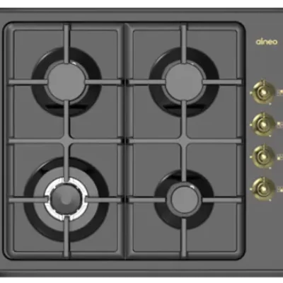 ჩას. ზედაპირი Alneo 6088 antrasit შავი/ემალი, 4 კამფორა