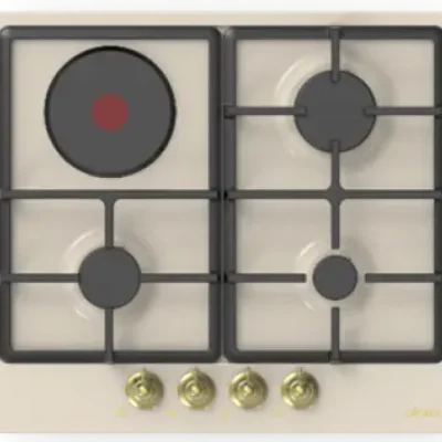 ჩას. ზედაპირი Alneo 6089 BEIGE შავი/ემალი, 4 კამფორა