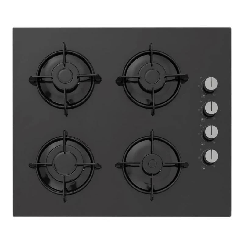 ჩას. ზედაპირი SILVERLINE ACO56001B01 შავი/მინა, 4 კამფორა