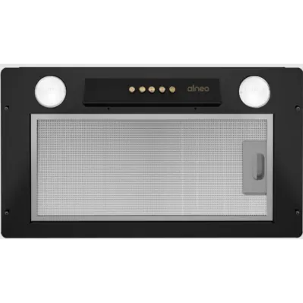 ჩას. გამწოვი ALNEO ALN 60CM BLACK GLASS