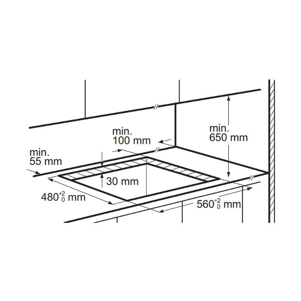 ჩას. ზედაპირი Electrolux KGS6436K - Image 3