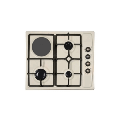 ჩასაშენებელი ქურის ზედაპირი LUXELL LX-412BF BEJ RUSTIK