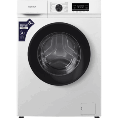 სარეცხი მანქანა 8კგ KONKA TCW454-L24W12-B 808W