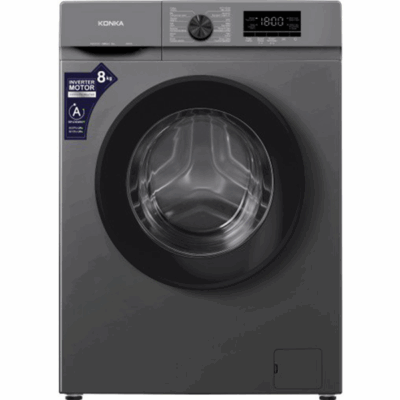 სარეცხი მანქანა 8კგ KONKA TCW455-L24W12-B 808GR