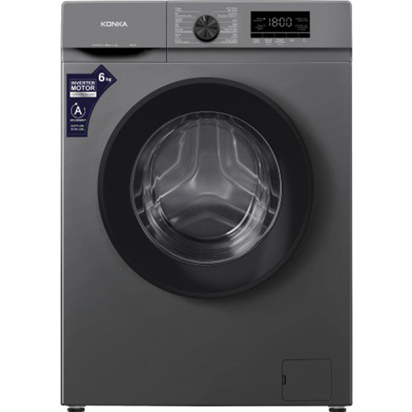 სარეცხი მანქანა 6კგ KONKA TCW453-L24U10-B 606GR