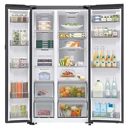 მაცივარი 178სმ Samsung RS80F65M1BWR - Image 2