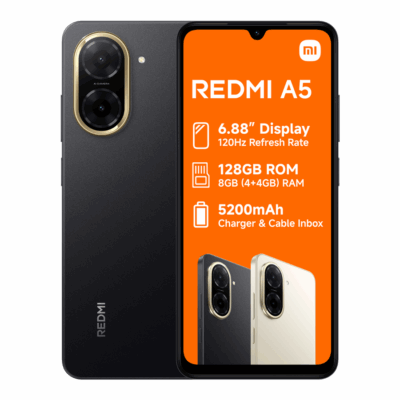 მობილური ტელეფონი Xiaomi Redmi A5 შავი 4GB/128GB