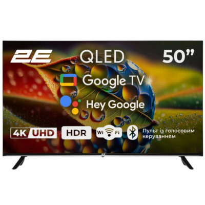 ტელევიზორი 127სმ MEGA 2E50A77Q სმარტი QLED ანდროიდი 4K