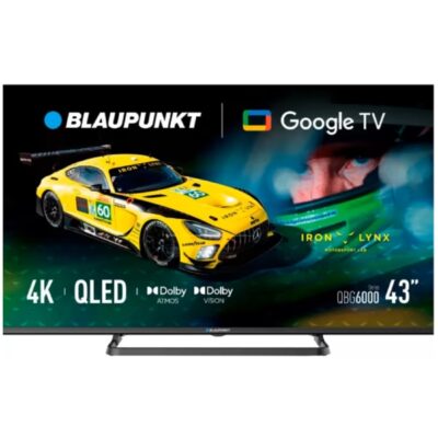 ტელევიზორი 109სმ BLAUPUNKT 43QBG6000 სმარტი QLED 4K ანდროიდი